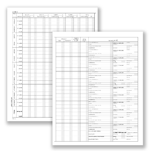 DATA UFFICIO Registro prospetto riepilogativo minori 8pag. 31x24,5cm DU138510000 DU