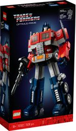 LEGO-Icons-Optimus-Prime-Modellino-da-Costruire-2-in-1-del-Leader-dei-Transformers-Set-da-Collezione-per-Adulti-10302