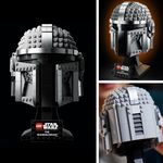 LEGO-Star-Wars-75328-Casco-del-Mandaloriano-Elmo-da-Collezione-Regalo-per-Adulti-da-Esposizione-di-Guerre-Stellari