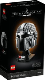 LEGO-Star-Wars-75328-Casco-del-Mandaloriano-Elmo-da-Collezione-Regalo-per-Adulti-da-Esposizione-di-Guerre-Stellari