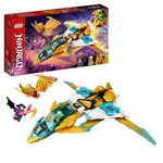 LEGO-Ninjago-71770-Il-Jet-Dragone-d-Oro-di-Zane-Set-Serie-TV-Crystallized-Aereo-Giocattolo-Giochi-per-Bambini-dai-7-Anni