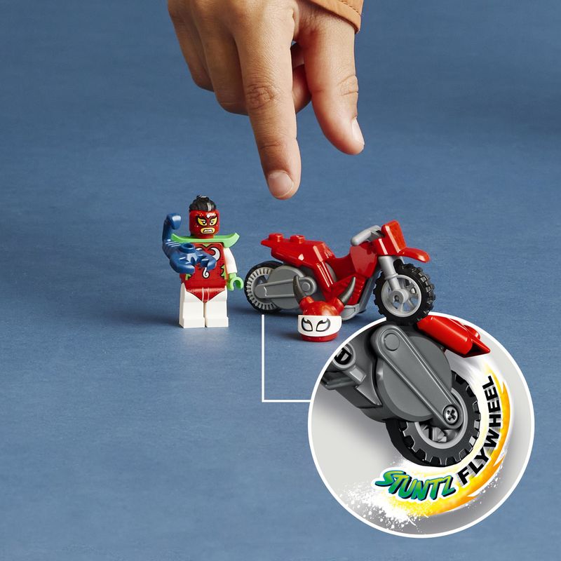 LEGO-City-Stuntz-60332-Stunt-Bike--Scorpione-Spericolato-Moto-Giocattolo-Giochi-per-Bambini-dai-5-Anni-in-su-Idea-Regalo