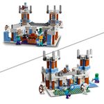 LEGO-Minecraft-21186-Il-Castello-di-Ghiaccio-Giocattoli-Creativi-da-Costruire-Spada-di-Diamanti-Giochi-per-Bambini