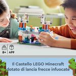 LEGO-Minecraft-21186-Il-Castello-di-Ghiaccio-Giocattoli-Creativi-da-Costruire-Spada-di-Diamanti-Giochi-per-Bambini