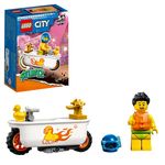 LEGO-City-Stuntz-60333-Stunt-Bike-Vasca-da-Bagno-Moto-Giocattolo-con-Minifigure-Giochi-per-Bambini-dai-5-Anni-Idea-Regalo