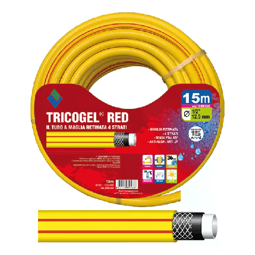 Vigor-Blinky Tubo Tricogel Red 4 Strati 25mt 1-2