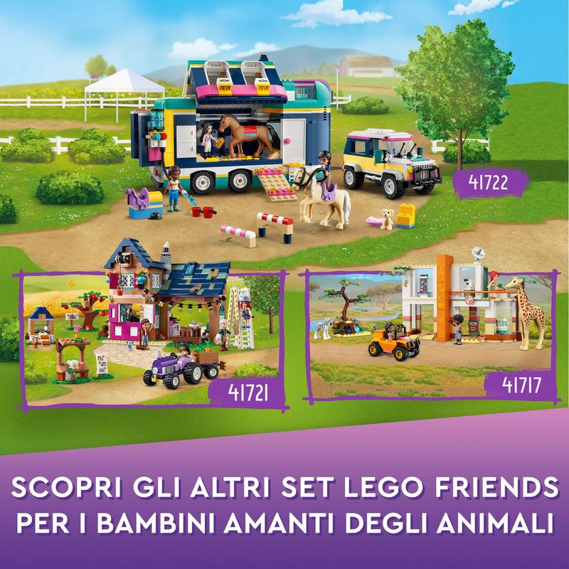 LEGO-Friends-41717-Il-Soccorso-degli-Animali-di-Mia-con-Figure-di-Zebra-e-Giraffa-Giocattolo-Giochi-per-Bambini-dai-7-Anni