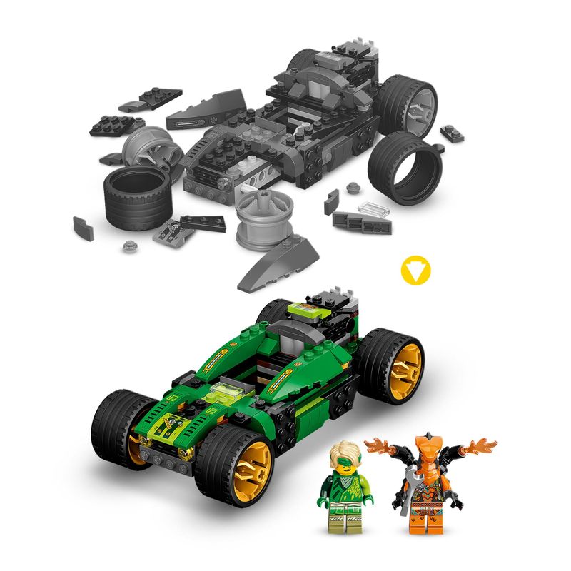 LEGO-Ninjago-Auto-da-Corsa-di-Lloyd-Evolution