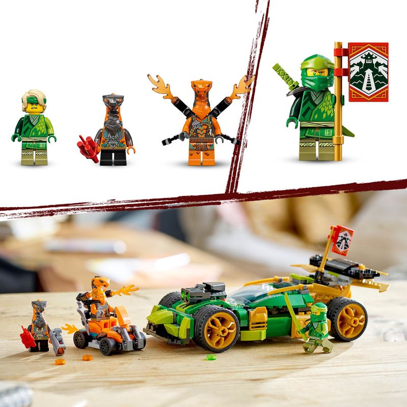 LEGO-Ninjago-Auto-da-Corsa-di-Lloyd-Evolution