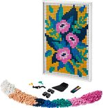 LEGO-ART-31207-Motivi-Floreali-Set-Decorazioni-Murali-3-in-1-Attivita--di-Artigianato-Fai-da-Te-Hobby-Creativo-di-Botanica