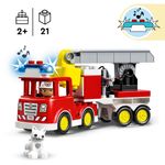 LEGO-DUPLO-Town-Autopompa-Camion-Giocattolo-con-Luci-e-Sirena-Figure-Pompiere-e-Gatto-Giochi-Educativi-per-Bambini-10969