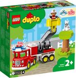 LEGO-DUPLO-Town-Autopompa-Camion-Giocattolo-con-Luci-e-Sirena-Figure-Pompiere-e-Gatto-Giochi-Educativi-per-Bambini-10969