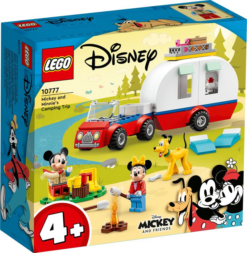 LEGO-Disney-Topolino-e-Amici-10777-Vacanza-in-Campeggio-con-Topolino-e-Minnie-Pluto-Camper-Giocattolo-Giochi-per-Bambini