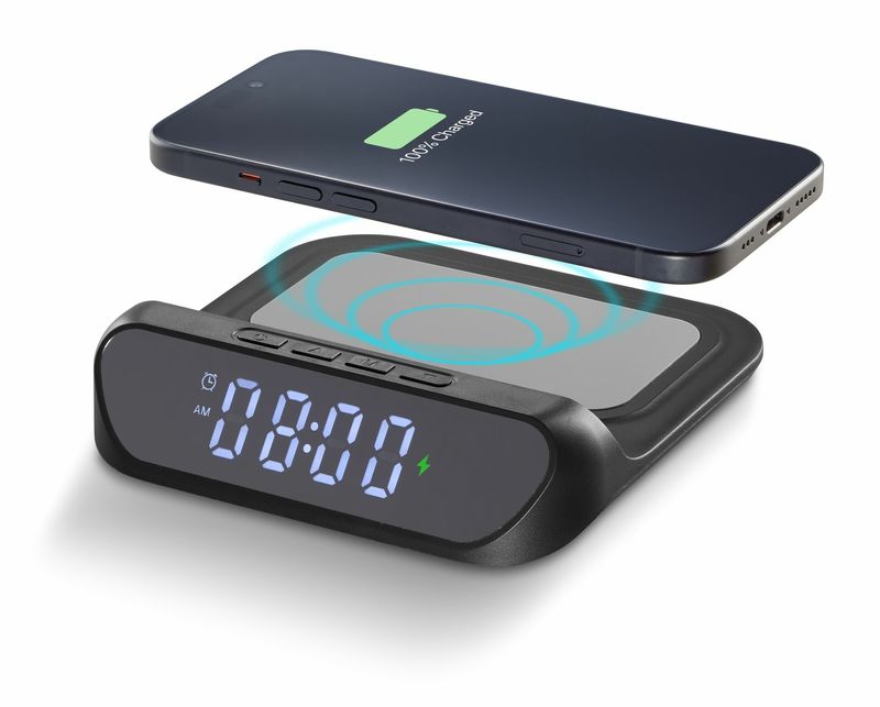 Caricabatterie-Cellular-Line-WIRELESSCLOCK2K-SMART-CLOCK-WIRELESS-15W