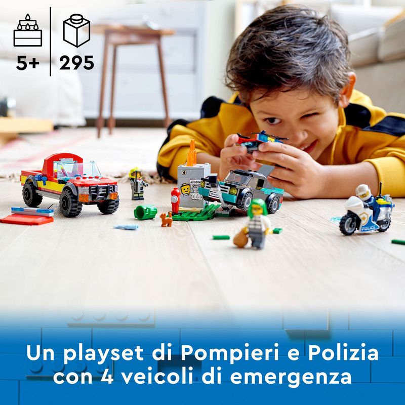 LEGO-City-Fire-Soccorso-Antincendio-e-Inseguimento-eella-Polizia