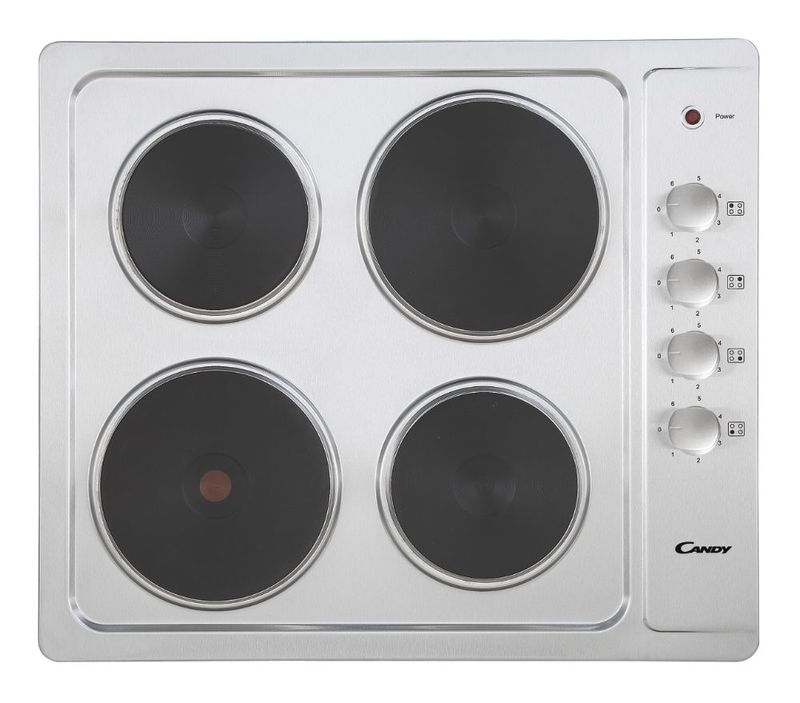 Candy-CLE64KX-Acciaio-inossidabile-Da-incasso-58-cm-Piastra-sigillata-4-Fornello-i-