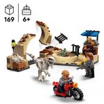 LEGO Jurassic World 76945 Atrociraptor: Inseguimento sulla Moto, con Dinosauro Giocattolo, Giochi per Bambini di 6+ Anni