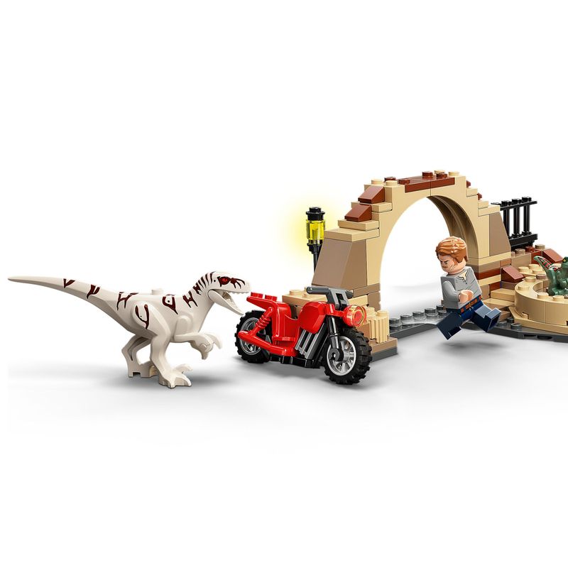 LEGO-Jurassic-World-76945-Atrociraptor--Inseguimento-sulla-Moto-con-Dinosauro-Giocattolo-Giochi-per-Bambini-di-6--Anni