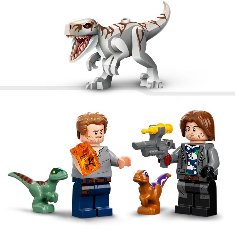 LEGO-Jurassic-World-76945-Atrociraptor--Inseguimento-sulla-Moto-con-Dinosauro-Giocattolo-Giochi-per-Bambini-di-6--Anni