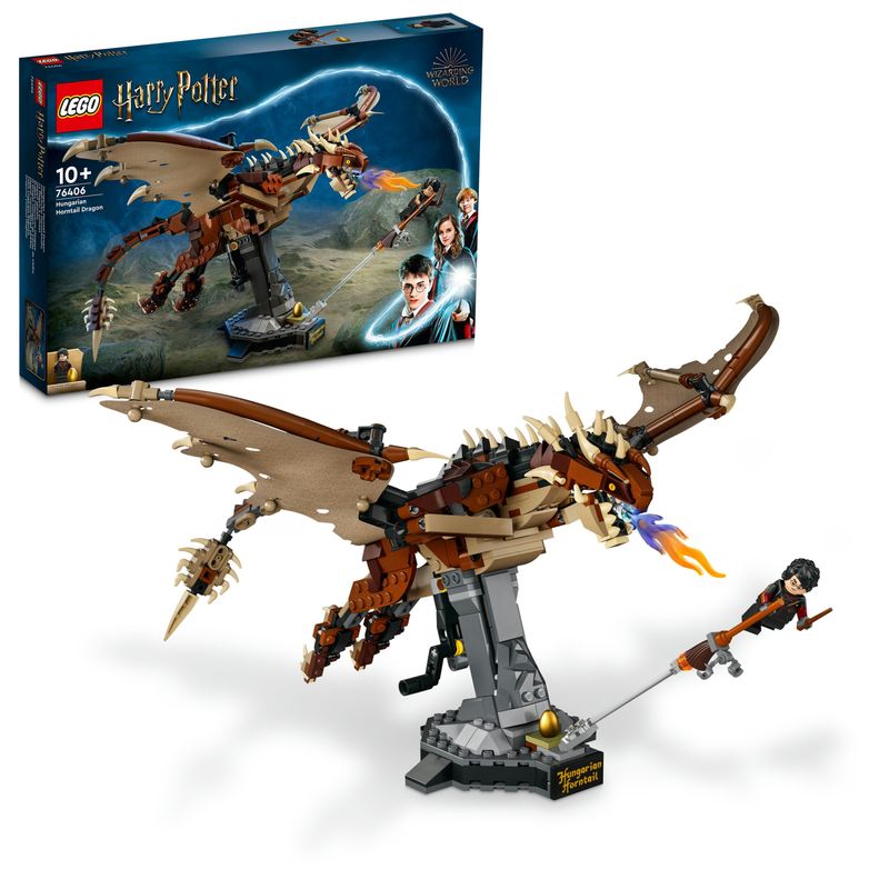 LEGO-Harry-Potter-76406-Ungaro-Spinato-Set-da-Collezione-con-Drago-Giocattolo-Idea-Regalo-con-Personaggi-Hogwarts