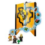 LEGO-Harry-Potter-76412-Stendardo-della-Casa-Tassorosso-da-Parete-Sala-Comune-Castello-di-Hogwarts-Giocattolo-da-Collezione