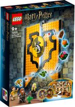 LEGO-Harry-Potter-76412-Stendardo-della-Casa-Tassorosso-da-Parete-Sala-Comune-Castello-di-Hogwarts-Giocattolo-da-Collezione