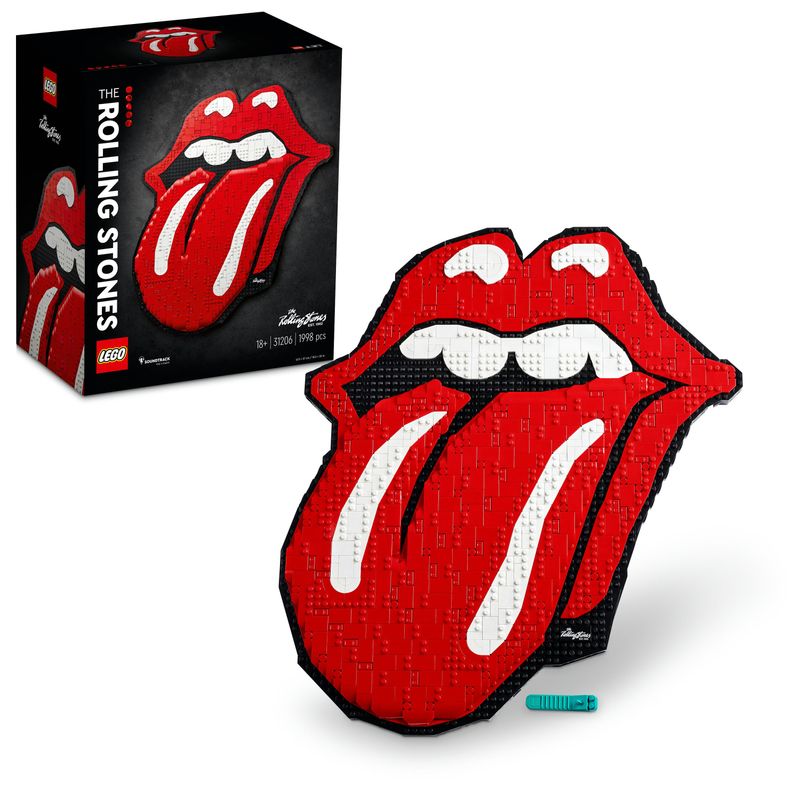 LEGO-ART-31206-The-Rolling-Stones-Set-per-Adulti-da-Costruire-in-Mattoncini-Decorazione-da-Parete-per-la-Casa-Fai-da-Te