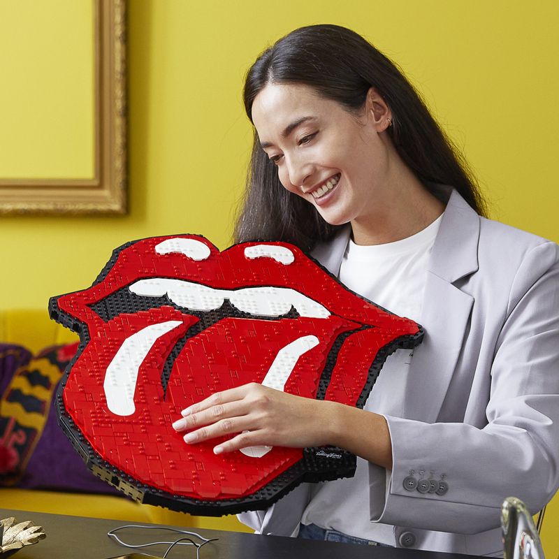 LEGO-ART-31206-The-Rolling-Stones-Set-per-Adulti-da-Costruire-in-Mattoncini-Decorazione-da-Parete-per-la-Casa-Fai-da-Te