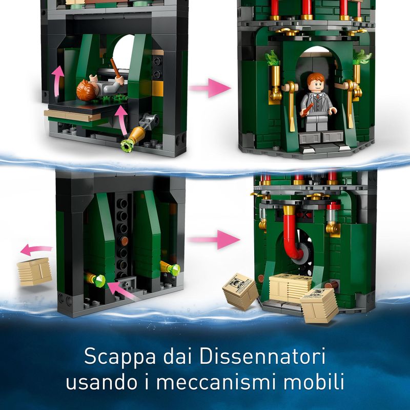 LEGO-Harry-Potter-76403-Ministero-della-Magia-Modellino-da-Costruire-12-Minifigure-3-con-Funzione-di-Trasformazione