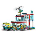 LEGO-City-Ospedale-Set-con-ambulanza-Giocattolo-ed-Elicottero-di-Soccorso