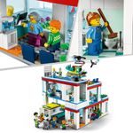 LEGO-City-Ospedale-Set-con-ambulanza-Giocattolo-ed-Elicottero-di-Soccorso