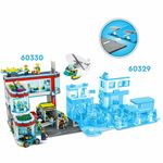 LEGO-City-Ospedale-Set-con-ambulanza-Giocattolo-ed-Elicottero-di-Soccorso