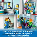 LEGO-City-Ospedale-Set-con-ambulanza-Giocattolo-ed-Elicottero-di-Soccorso