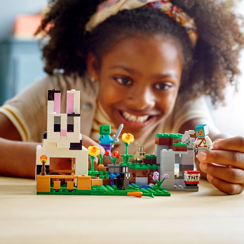 LEGO-Minecraft-Il-Ranch-del-Coniglio