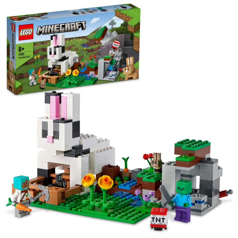 LEGO-Minecraft-Il-Ranch-del-Coniglio