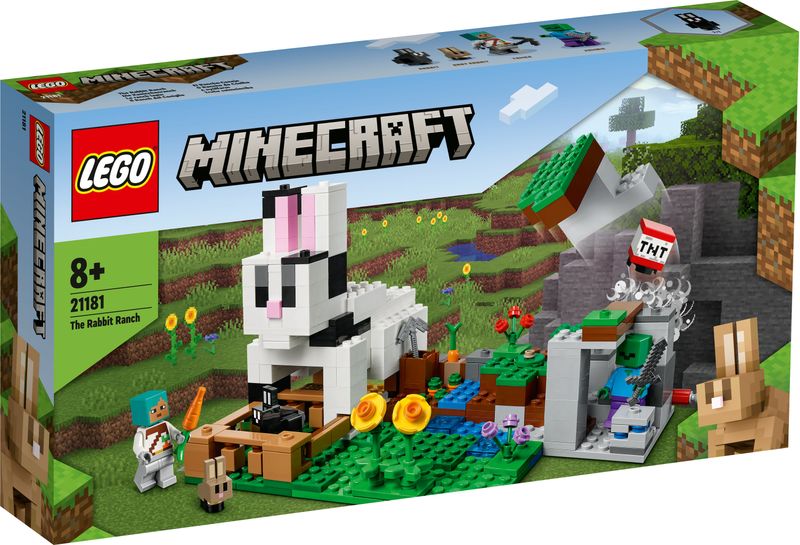 LEGO-Minecraft-Il-Ranch-del-Coniglio