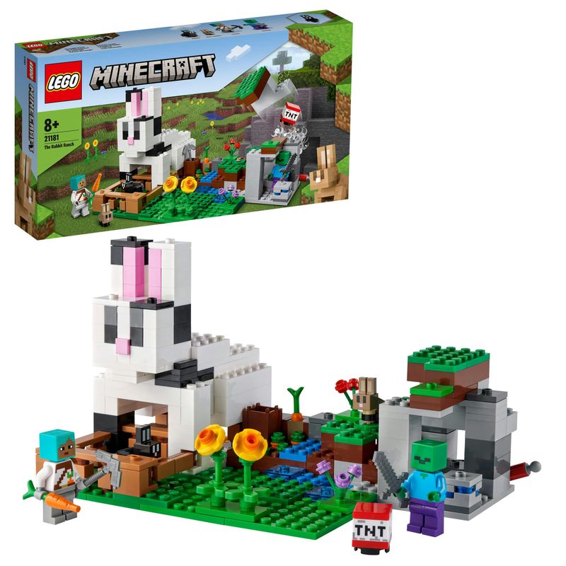 LEGO-Minecraft-Il-Ranch-del-Coniglio