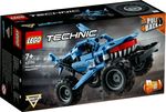 LEGO-Technic-42134-Monster-Jam-Megalodon-da-Camion-a-Macchina-Giocattolo-Low-Racer-Lusca-per-Bambini-di-7--Anni