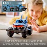 LEGO-Technic-42134-Monster-Jam-Megalodon-da-Camion-a-Macchina-Giocattolo-Low-Racer-Lusca-per-Bambini-di-7--Anni