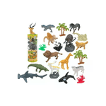 Globo Animali Animals Mates Tubo 15 Pezzi con Testa Assortito