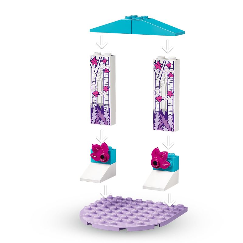 LEGO-Disney-43209-Elsa-e-La-Stalla-Di-Ghiaccio-Di-Nokk-Idea-Regalo-Bambini-di-4--Anni-Mini-Bambolina-e-Cavallo-Giocattolo
