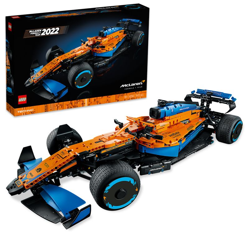 LEGO-Technic-42141-Monoposto-McLaren-Formula-1-2022-Auto-Replica-F1-Set-per-Adulti-Macchina-da-Corsa-Modellino-Supercar