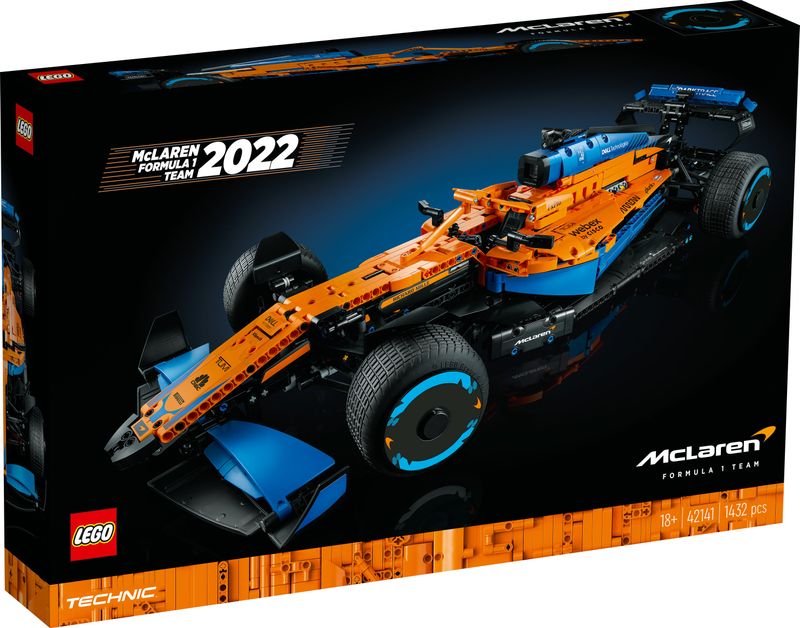 LEGO-Technic-42141-Monoposto-McLaren-Formula-1-2022-Auto-Replica-F1-Set-per-Adulti-Macchina-da-Corsa-Modellino-Supercar