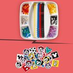 LEGO DOTS 41947 Disney Multipack Bracciali Topolino e Amici, Set per Creare Gioielli per Bambini con Tessere Glitterate