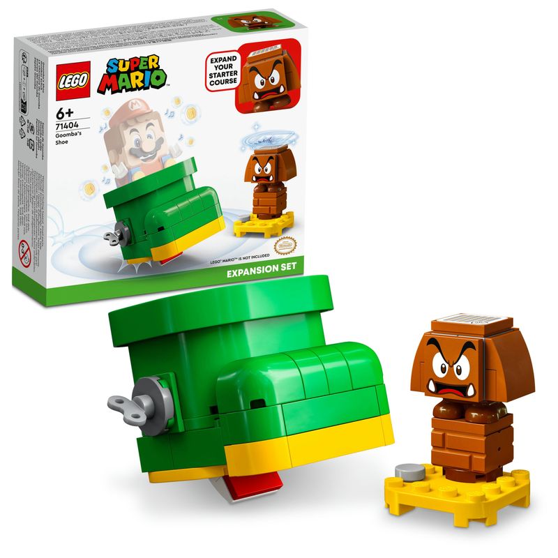 LEGO-Super-Mario-71404-Pack-Espansione-Scarpa-del-Goomba-Giocattoli-da-Collezione-da-Combinare-con-gli-Starter-Pack