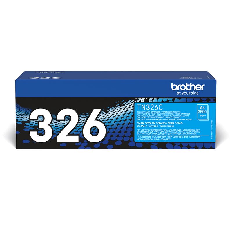 Brother-TN-326C-cartuccia-toner-1-pz-Originale-Ciano