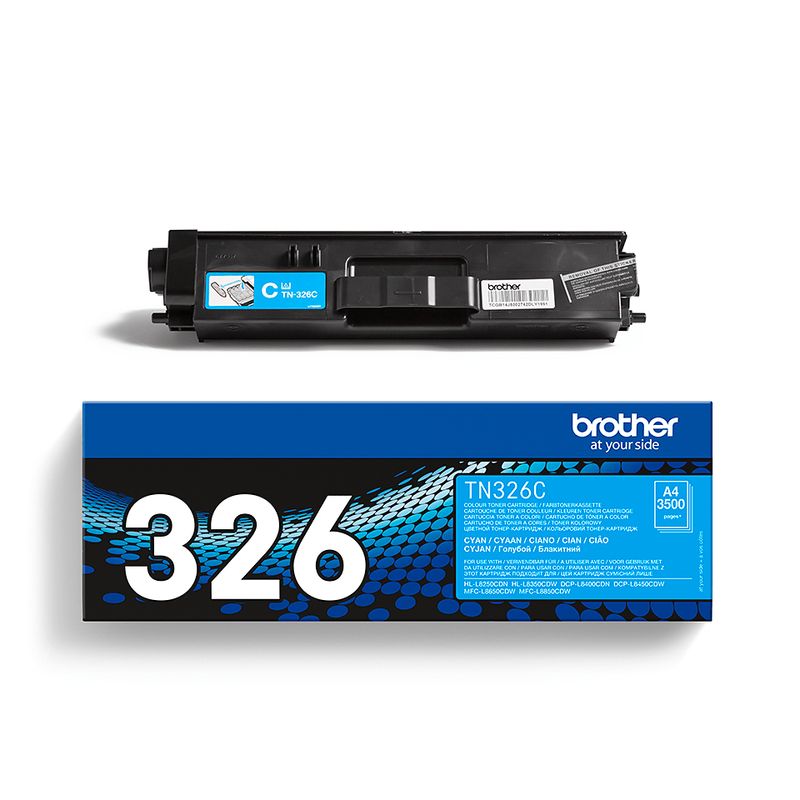 Brother-TN-326C-cartuccia-toner-1-pz-Originale-Ciano