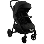 MoMi Passeggino Leggero e Compatto CLARA BLACK Con Coprigambe Omologato 22 Kg