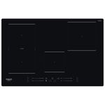 Hotpoint HS 1677C NE Nero Da incasso 77 cm Piano cottura a induzione 4 Fornello(i)