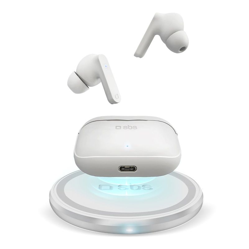 SBS-Urban-Pro-Auricolare-True-Wireless-Stereo--TWS--In-ear-Musica-e-Chiamate-Bluetooth-Bianco